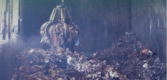 Tsubaki waste incineration