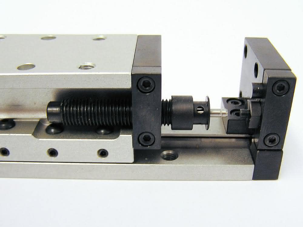 Shock absorber: Versatile use: dampers in linear modules