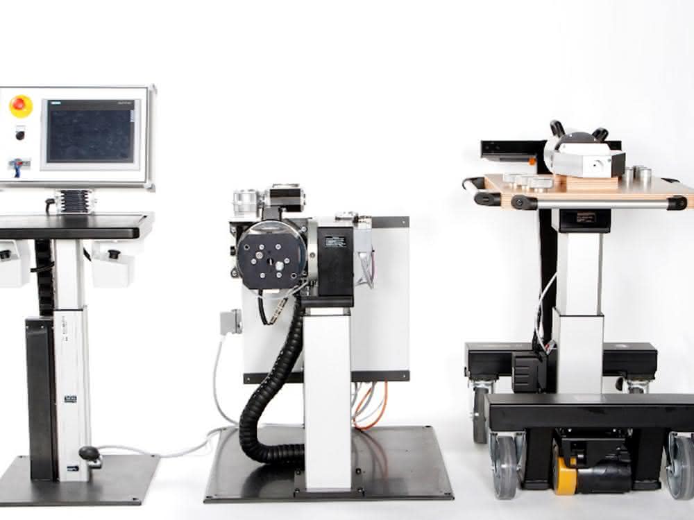 Handling technology: Mobile pressing, ergonomic handling