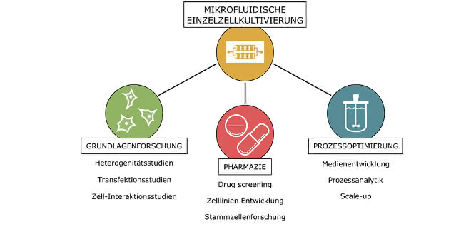 Bild 4: Potenzielle Anwendungsbereiche der MEZK.