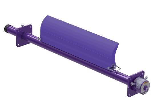 Flexco_Kopfabstreifer_EZP1T Kopfabstreifer mit Torsionsfeder: Passt in jede Bandanlage