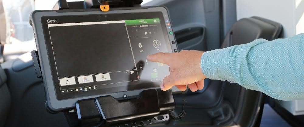 Tablet from Getac ensures fast refueling Tablet from Getac ensures fast refueling