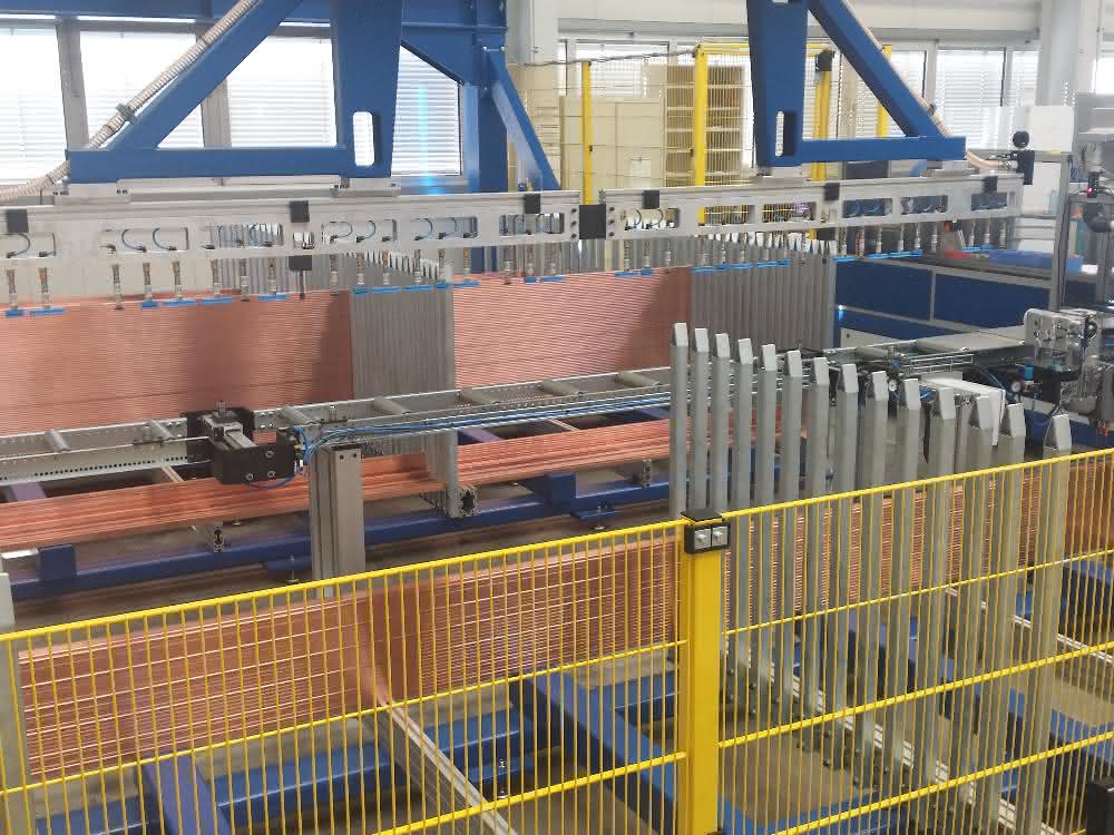 Automatisierte Stanzmaschine