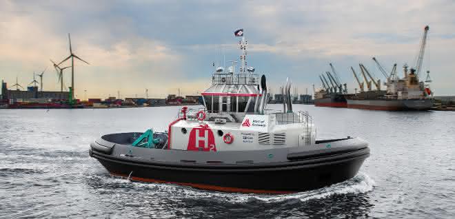 Dual-fuel technology: Hydrogen tugboat for the port of Antwerp