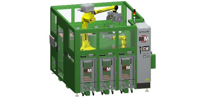 Learning palletizing cell
