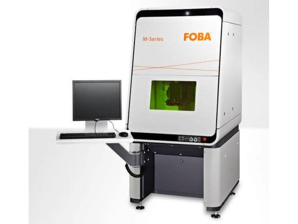 Foba M2000 laser marking workstation