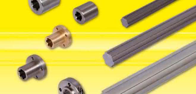 Splined shafts Splined shafts