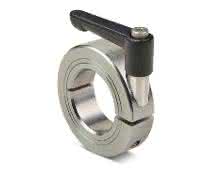 Ruland clamping ring with clamping lever