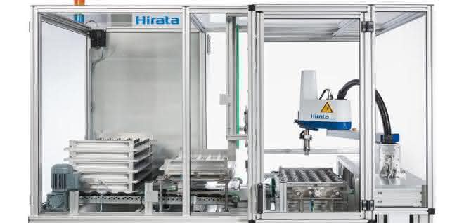 Palettierer bzw. Depalettierer von Hirata Palettierer bzw. Depalettierer von Hirata