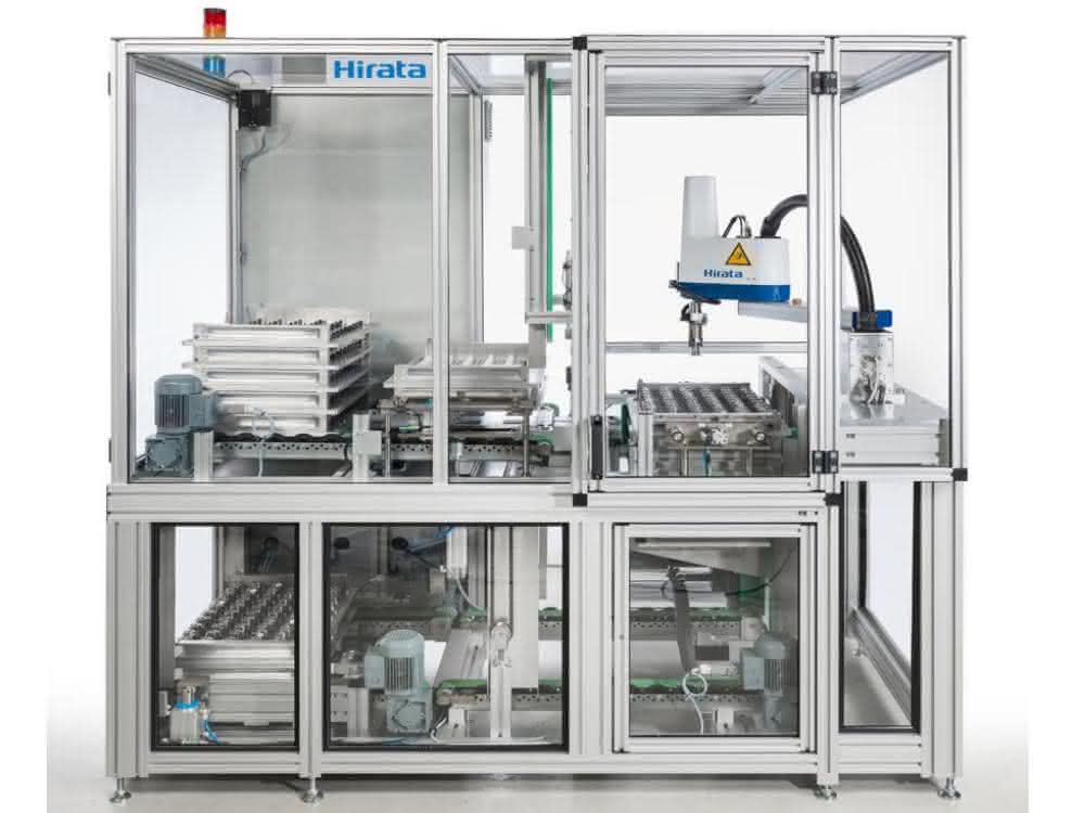 Palletizer or depalletizer from Hirata Palletizer or depalletizer from Hirata