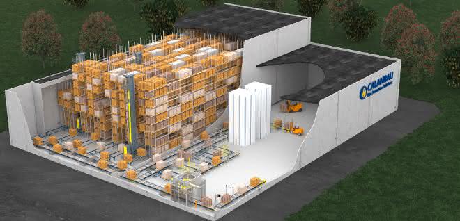 New logistics center: Calanbau relies on SSI Schäfer