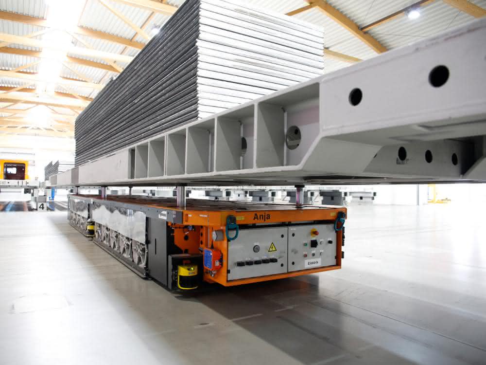 Heavy-duty platforms: Automated transport in all directions