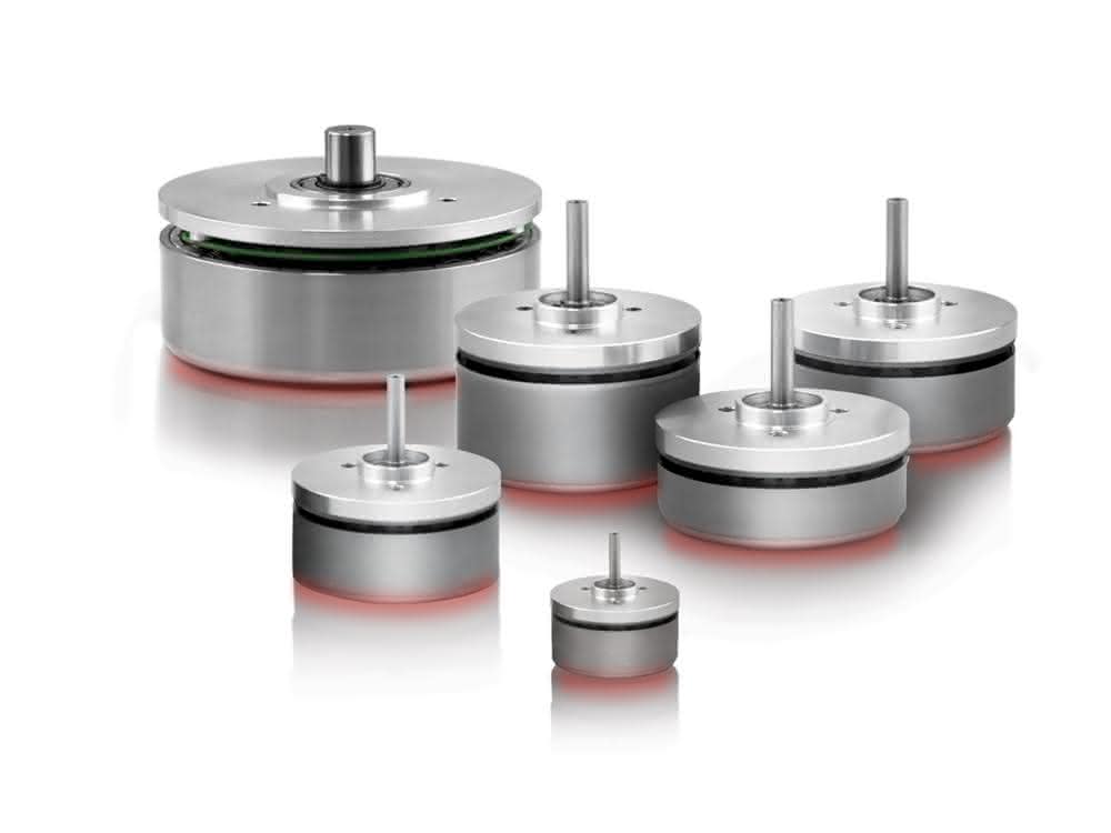 High torque in a small space Flat motors SVTM F