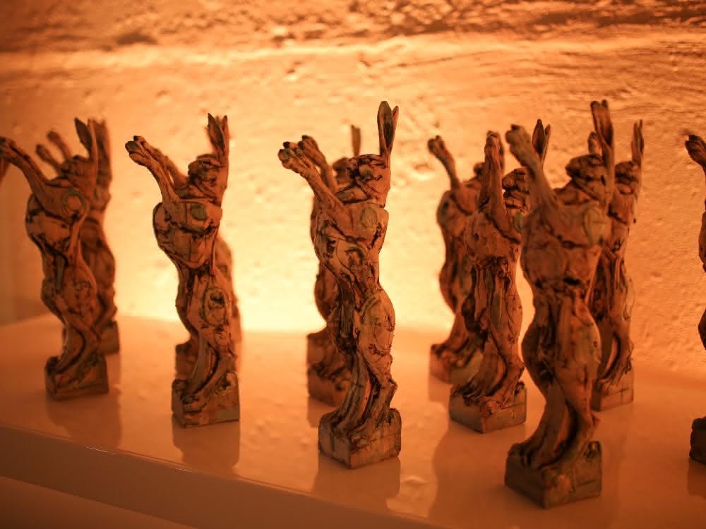 Lush-Prize-Hasenskulpturen