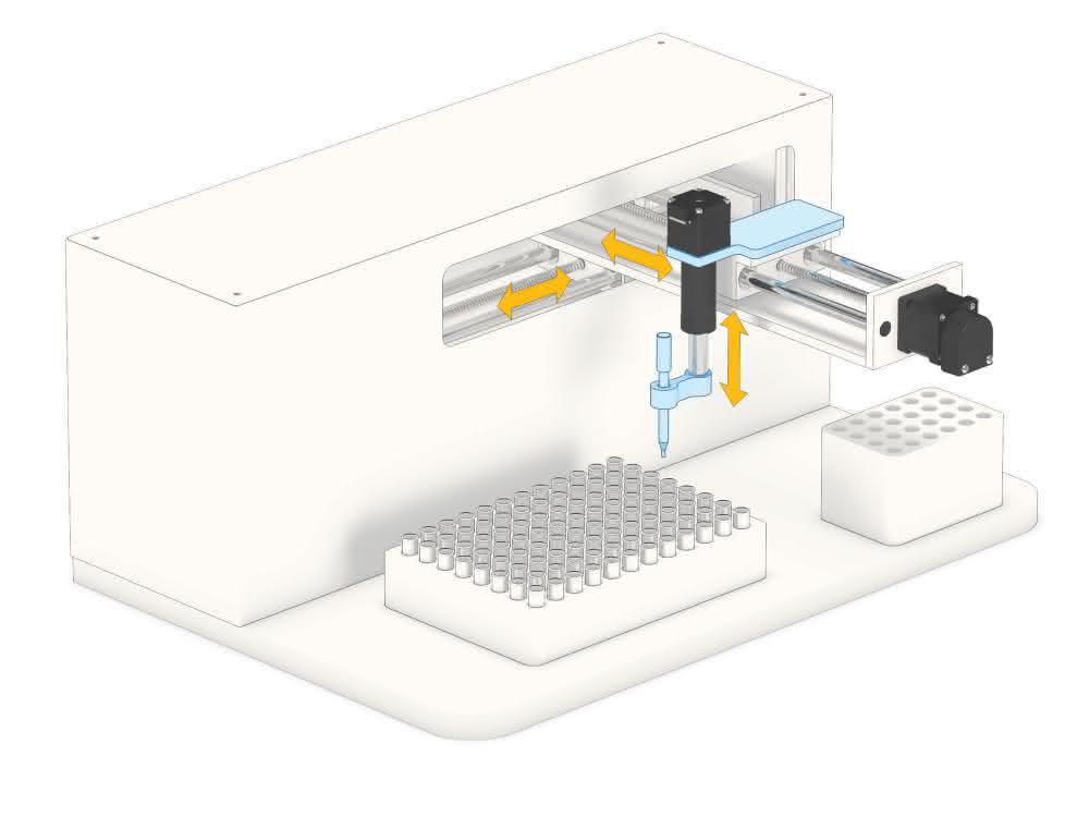 Stepper motor linear actuators: Hybrid with built-in anti-rotation guide