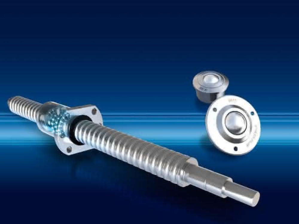 Ball screw drive and ball transfer units