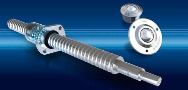 Ball screw drive and ball transfer units