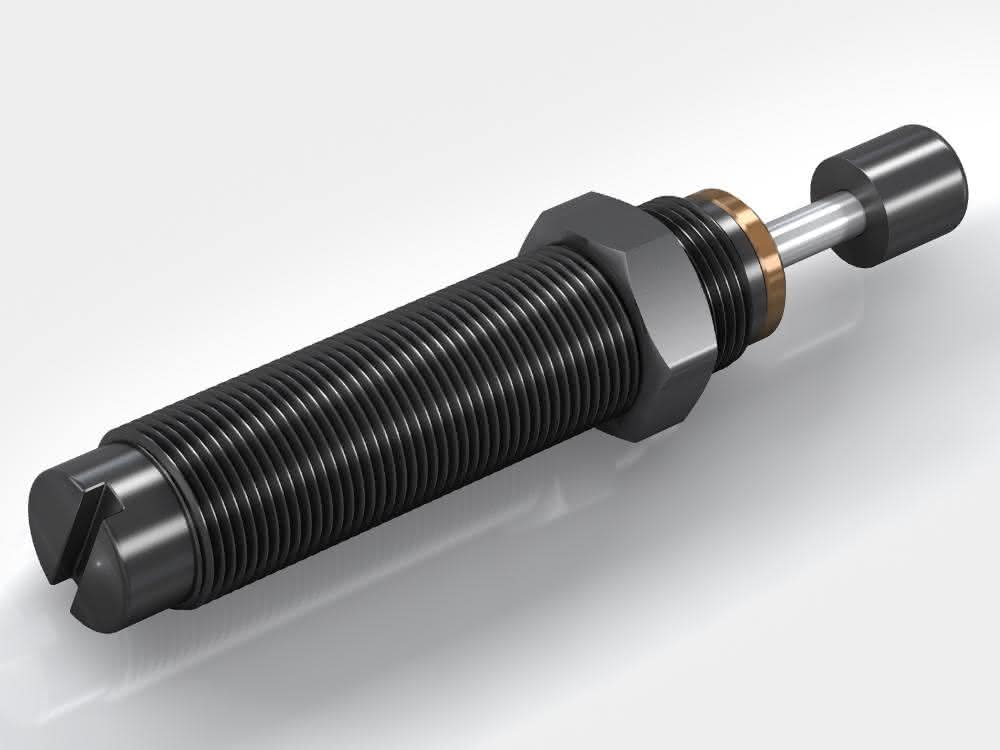 Self-adjusting small shock absorbers
