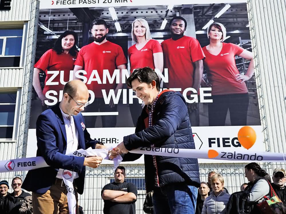 Logistics center converted: Fiege develops former Zalando site into a multi-user center