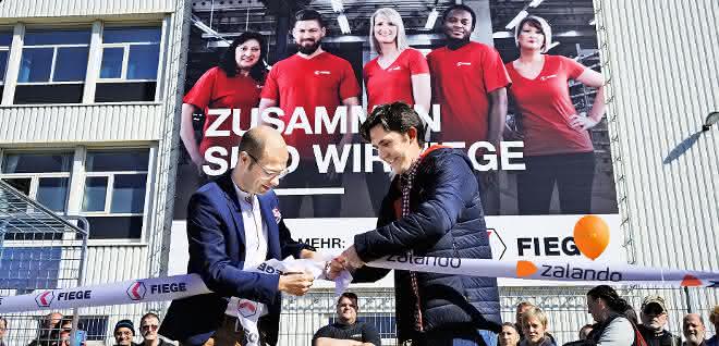 Logistics center converted: Fiege develops former Zalando site into a multi-user center