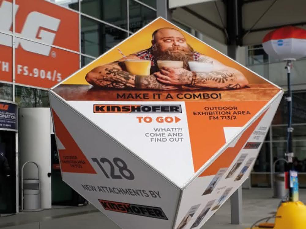 Kinshofer to go auf der bauma 2019