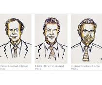 Nobel Prize 2019 Winners William G. Kaelin Jr., Sir Peter J. Ratcliffe and Gregg L. Semenza (from left to right) Nobel Prize 2019 Winners