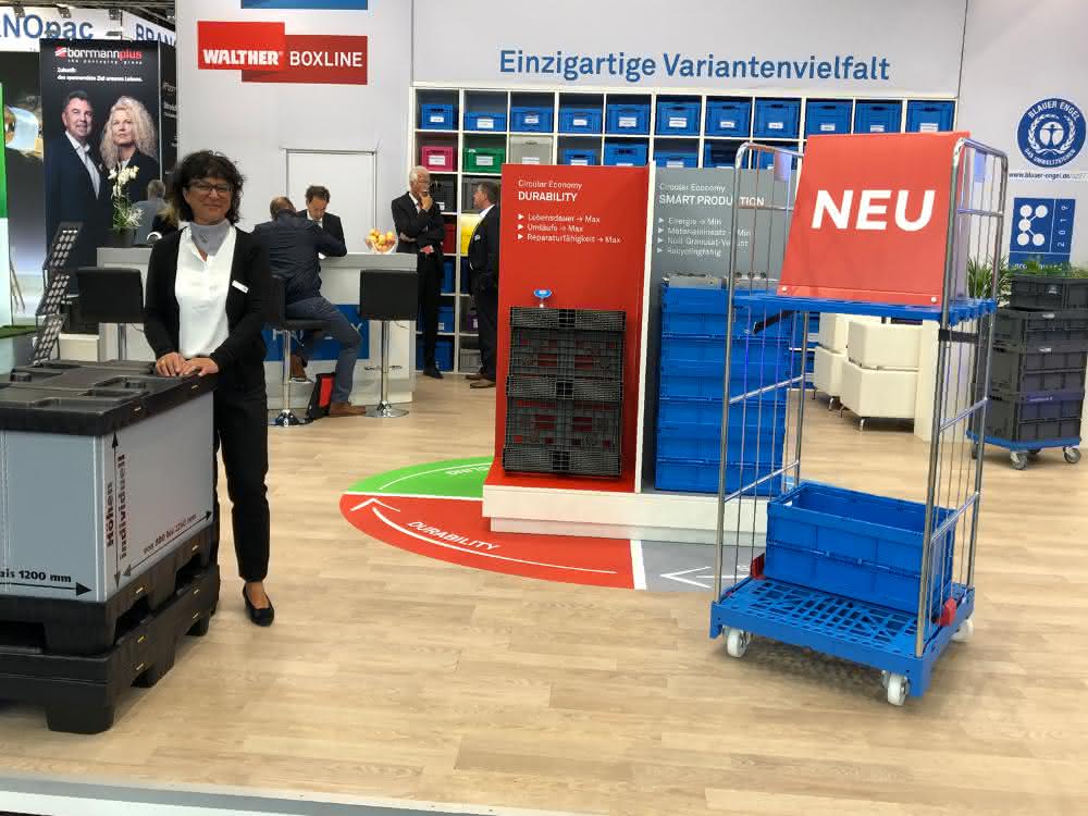 Environmentally friendly roll container presented: Concepts for more sustainable logistics