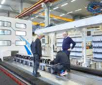 Modig builds state-of-the-art CNC special machines and devices for machining large wing parts for the aviation industry Connection technology in CNC machines