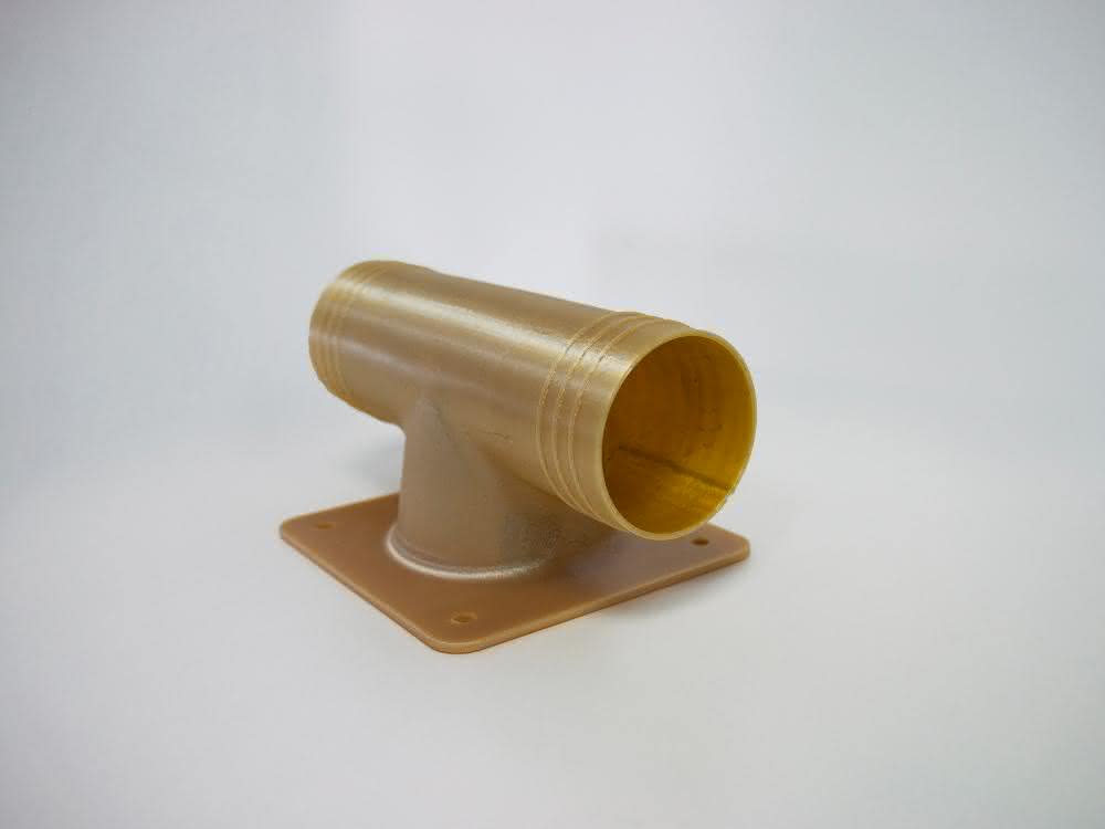 Air conditioning ducts from the 3D printer approved for air traffic Air conditioning duct