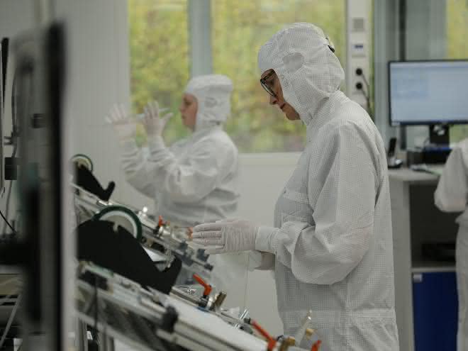 Rafi production clean room