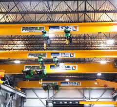 Steel drum crane system