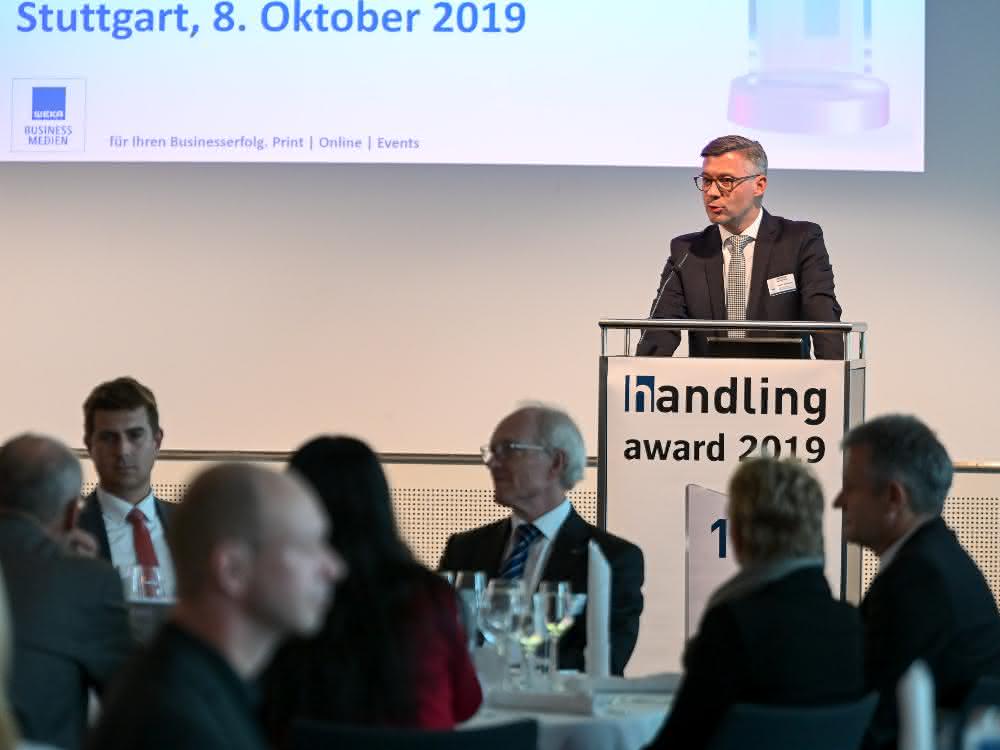 handling award Peter Eberhard