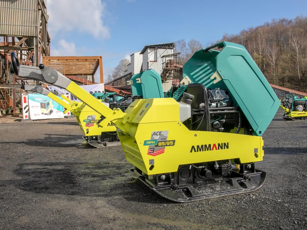 Neue Rüttelplatte von Ammann