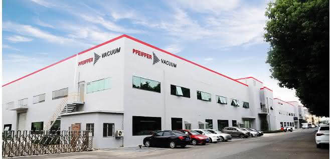 The new Pfeiffer Vacuum plant in Wuxi, China Wuxi