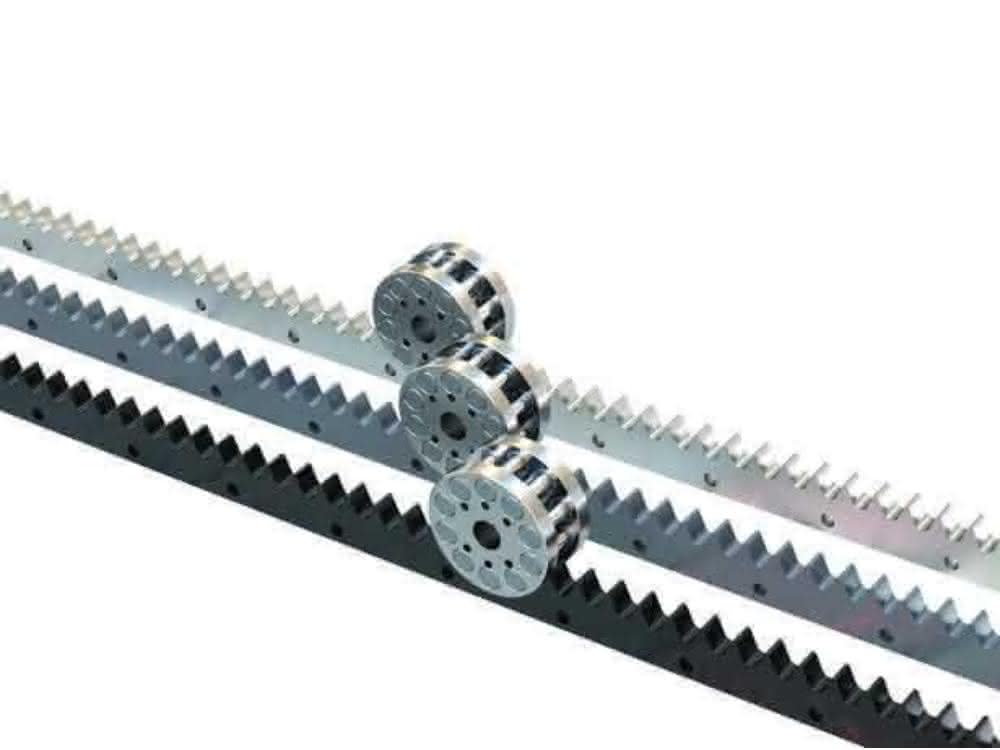 Roller pinion rack and pinion system