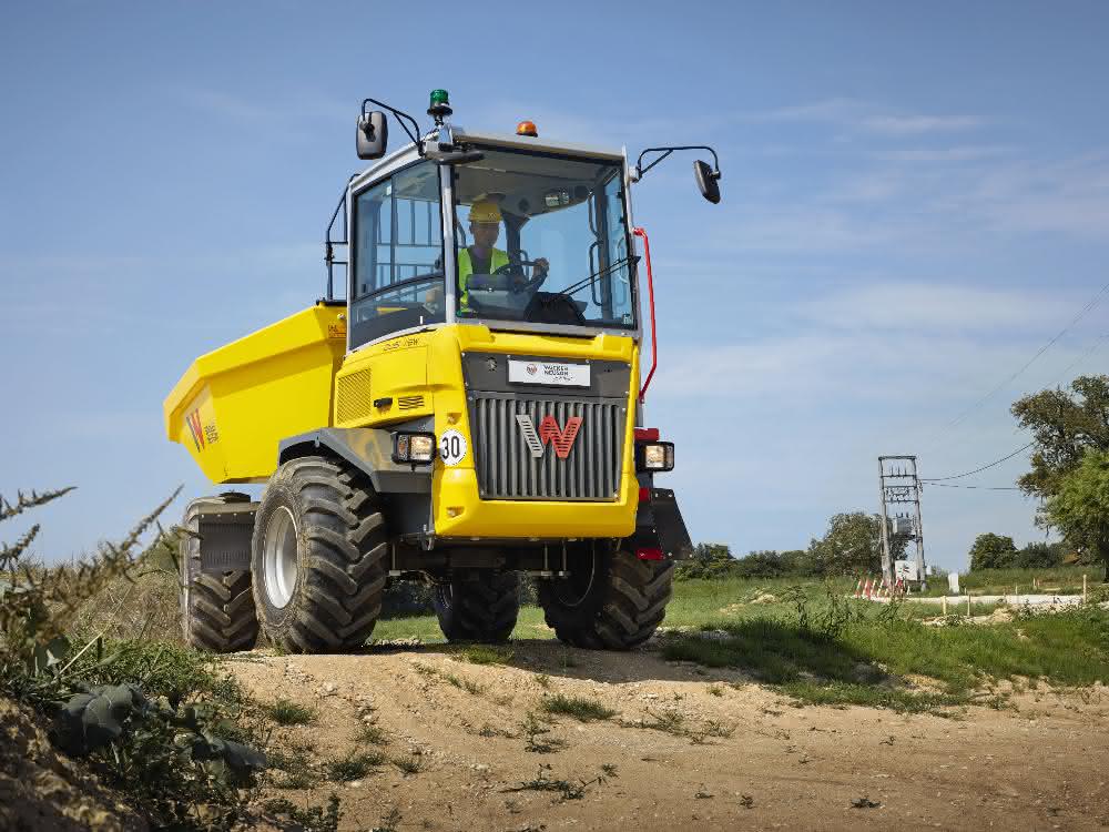 Raddumper: Freie Sicht in jede Richtung: die Wacker Neuson „Dual View“ Dumper