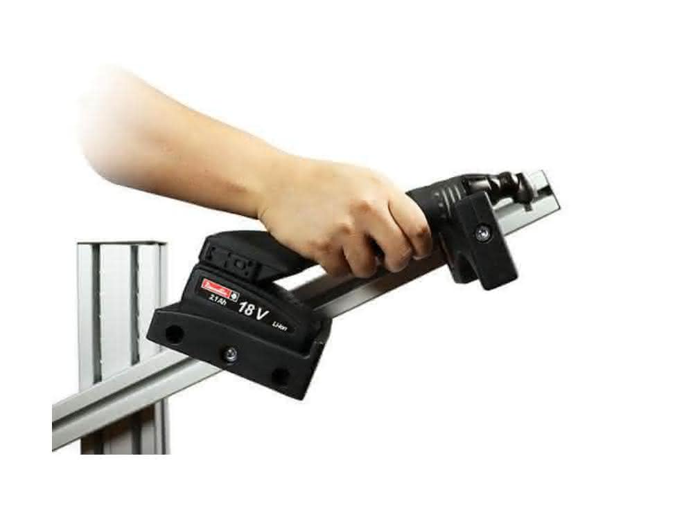One-hand angle screwdriver
