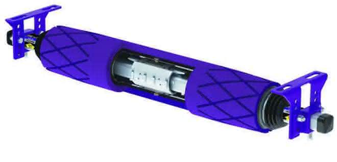 Roller for the belt guide