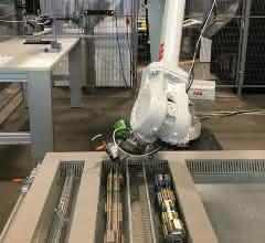 Robot with tool