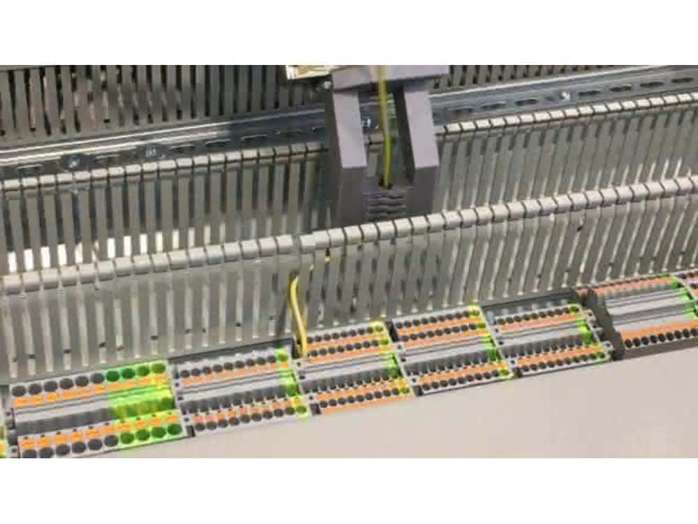 Pictures taken during wiring.