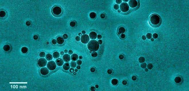Cobalt-Nanopartikel, umhüllt von Aluminium Cobalt-Nanopartikel, umhüllt von Aluminium