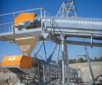 Continuous conveyors with belt conveyors Continuous conveyors with belt conveyors