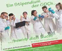 Ausschnitt aus Poster zur Bewerbung des Stipendiums