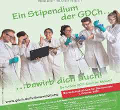 Ausschnitt aus Poster zur Bewerbung des Stipendiums