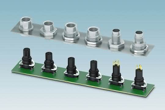 Rundsteckverbinder: Verbinder für Ethernet und Profinet