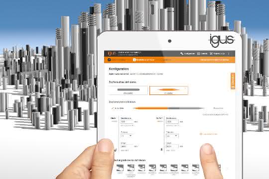 igus-wellenkonfigurator Online-Tool: Wellen in Sekunden