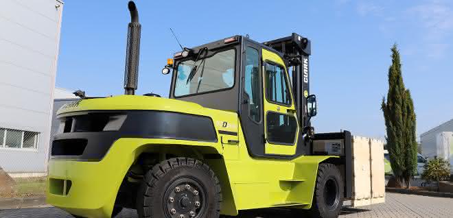 Counterbalance truck: Diesel forklift for eight tons