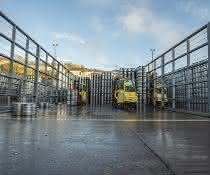Stacker with special equipment: Heineken relies on Hyster forklift trucks Stacker with special equipment: Heineken relies on Hyster forklift trucks