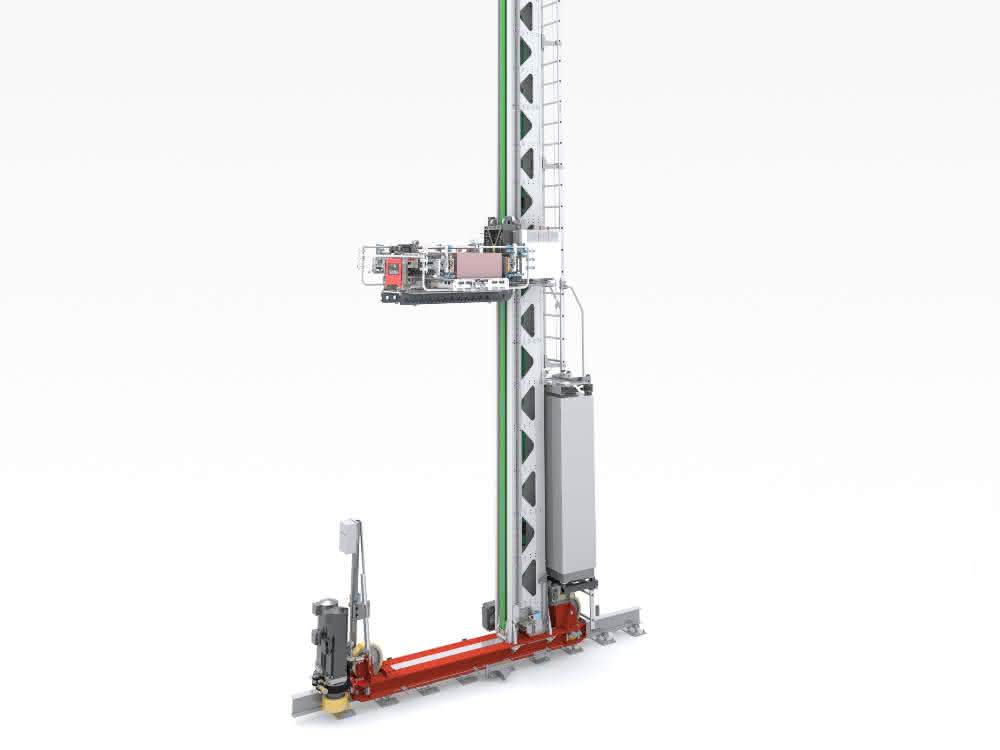 Neues Modell: TGW präsentiert neues Regalbediengerät