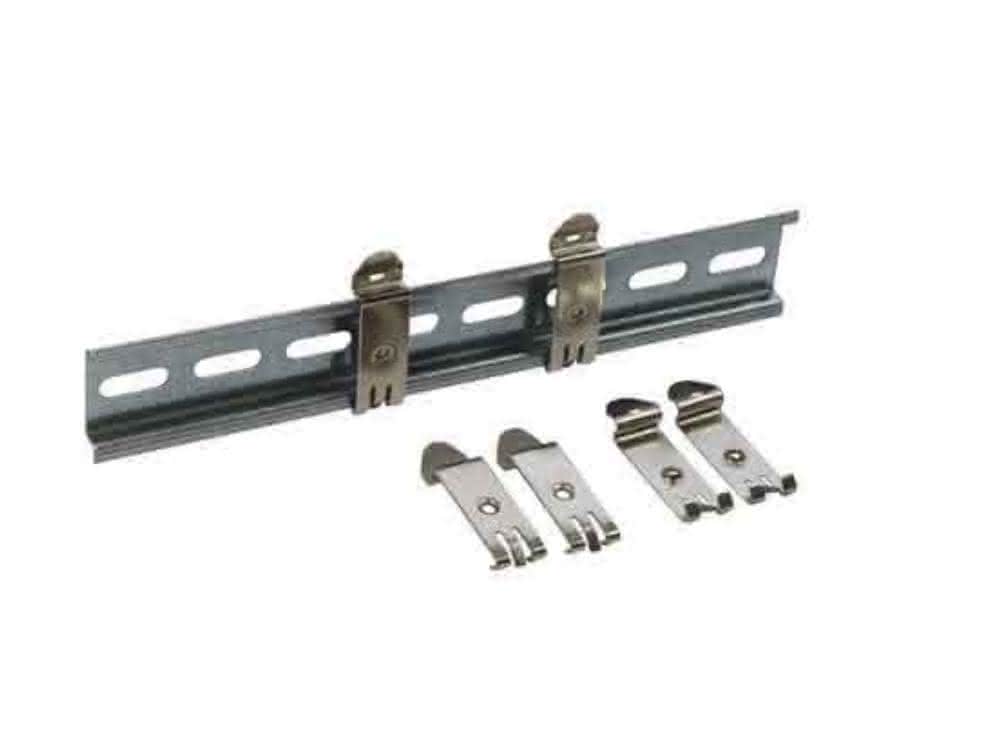 DIN rail clip: For narrow mounting